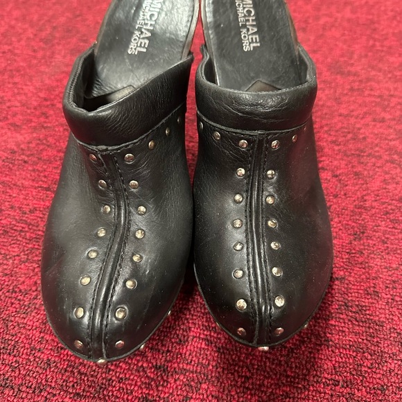 Michael Kors Astor Mule Slide Clog  in Black - Picture 3 of 4